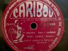 COUNT LASHER - Calabash / Dalvey Gal / Parson 78 Shellac Calypso Caribou RARE