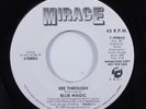 Modern Soul Boogie 45 BLUE MAGIC See Through MIRAGE VG++/VG+ promo HEAR m