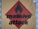 MASSIVE ATTACK - BLUE LINES - 1ST PRESS VINYL LP - EX /EX - 1991 - 1A1 / 1B1
