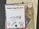 Public Image Ltd ALIVE 2 LP Live Orange Vinyl, Ltd Edition of 400, SIGNED ️