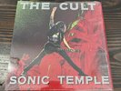 THE CULT - SONIC TEMPLE  2LP LIMITED EDITION TRANSLUCENT GREEN VINYL Excellent