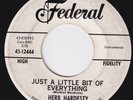 HERB HARDESTY Just A Little Bit Of Everything RARE orig US 45 northern soul HEAR