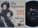 DIANA ROSS & SUPREMES Baby Love RARE Denmark 45 Tamla Motown Stateside soul HEAR