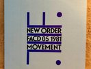 FACTORY RECORDS:  New Order - Movement 1981 CANADIAN LP - FACD 05 Nice Original