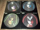 ALL 4 KISS SOLO PICTURE DISC LPS ORIGINAL 1ST PRESS 1978 ACE FREHLEY RECORDS EX