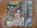 IRON MAIDEN SOMEWHERE IN TIME VINYL 1986. OVERALL VG. 1ST PRESSING. STRONG SPINE