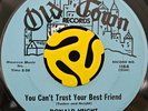 Northern Soul 45 - Donald Height - Can't Trust Your Best Friend - Old Town HEAR