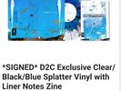 RATE Signed Ulrika Spacek Expo LP Clear Black Blue Splatter Vinyl NEW Numbered