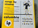 Frank Sinatra Songs By Sinatra Vol. 1 CL 6087 Columbia 10