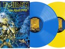 IRON MAIDEN: Live After Death 2LP 40th Anniversary Edition Yellow & Blue Vinyl