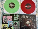 RED HOT RIOT Two SIGNED 10” Vinyl LP’s British Rockabilly Punk Psychobilly Music
