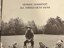 GEORGE HARRISON All Things Must Pass 3LP VG Apple Records POSTER EX+