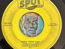HEAR Eddie McKinney 45 Teen Town Hop / I'm Hooked SPOT 103 rockabilly rocker