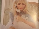 Sabrina Carpenter Man's Best Friend Champagne Filled Vinyl x Bad World