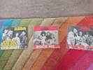 ABBA 3 X DENMARK  POLAR - SOS / ROCK ME / MAMMA MIA VERY RARE RECORDS VGC