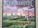 MEGADETH Youthanasia BLUE VINYL UK 1994 CAPITOL LP DMM GATEFOLD