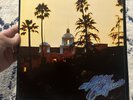 Eagles Hotel California Vinyl LP Record 7E-1084 With Sleeve And Promo Poster