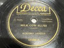 Decca 78 RPM Kokomo Arnold - Milk Cow Blues 48000 V+