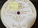 78Rpm, Soprano, Nellie Melba 'Addio'-La Boheme (Puccini) 12