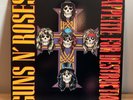 Guns N' Roses - Appetite For Destruction - Geffen Records w/Temporary Tattoo