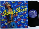 ROLLING STONES Stones Story DECCA 2XLP VG+ holland w/ attached booklet k