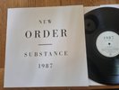 New Order – Substance 1987 Embossed Double LP Factory RTD 50 EX/VG+