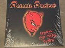 Satanic Surfers, Hero Of Our Time, LP, Reissue Red with light blue Splatter, N/M