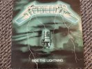 Metallica Ride the Lightning Rare Green vinyl and Cover