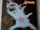 VENOM From Hell To The Unknown SIGNED Vinyl Record LP Cronos Mantas Black Metal