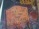 SAINT Too Late For Living '88 ORIG US 1st press  JUDAS PRIEST