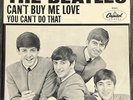 The Beatles-orig.'64 Can't Buy Me Love/You Can't Do That-Picture Sleeve& 45 NRMT