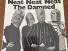 The Damned-Neat Neat Neat. UK Stiff Label 7 Inch Vinyl Single. Near Mint . 1 U