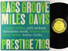 Miles Davis - Bags' Groove LP - Prestige - 7109 Mono DG RVG 446 W 50th