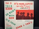 ED RUDY — IT’S HERE LUV  BEATLES (1965) *Autographed* LP Tour Radio Interviews