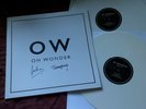 OH WONDER OW S/T X2 LP White Ltd  2000s INDIE Synth **SIGNED**