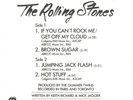 ROLLING STONES-PROMO ONLY EP-287-PICTURE SLEEVE+45-(IF YOU CAN'T ROCK ME)-PS-PIC