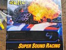 Zeke Super Sound Racing / Flat Tracker LP Clear Vinyl Record Relapse