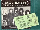 Roxy Roller Anything Goes 45 1982 Private Press LA Glam Metal Autographed London