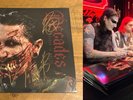 Motionless In White Signed Decades RARE Black/Ruby Galaxy Colored Vinyl LP