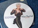 MADONNA WHO'S THAT GIRL PICTURE DISC 12'' VINYL LTD LP RECORD UK 1987 Promo Hype