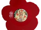 Summer Song/End of The World - Remy Bond Red Hibiscus Flower 45 RPM Record