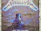 Metallica Ride The Lightning 1984 US Elektra Allied Pressing Rare LP Shrink