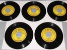 ELVIS PRESLEY: Sun Reissue 45 Set; THATS ALL RIGHT; GOOD ROCKIN TONIGHT; MILKCOW