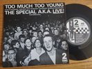 THE SPECIALS - Too Much Too Young EP 1980 Two 2 Tone 7” Post-punk Paper Labels