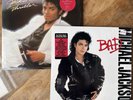Michael Jackson Thriller and Bad Vinyl Record First Pressing Bundle NM 1982/1987