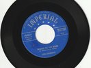 FATS DOMINO 45 rpm record GOING TO THE RIVER early Blue Script label
