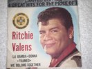 Ritchie Valens , 4 Greatest Hits Limited Edition D 101 ,  45 RPM  w/Sleeve