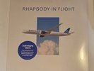 United Airlines 100 Rhapsody In Flight Air Zoetrope Blue Vinyl LP NEW In Hand