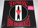 LOVE AND ROCKETS - Express  (Original 1986 U.S. LP Vinyl)  Sealed w/Hype Sticker