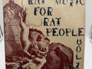 Rat Music For Rat People Vol. 2 LP 1984 Hardcore Punk Compilation VG CD Presents